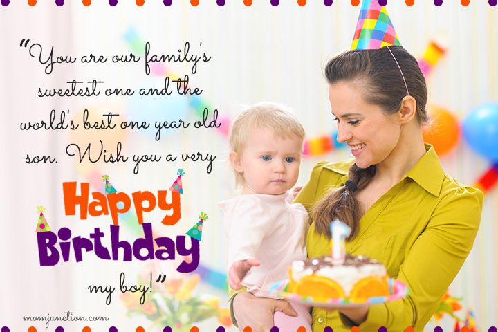 Detail Quotes For First Birthday Of Son Nomer 54