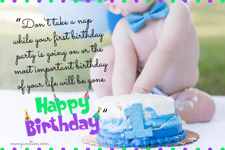 Detail Quotes For First Birthday Of Son Nomer 8