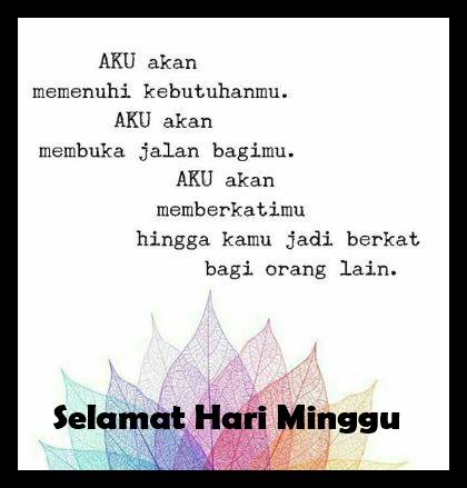 Detail Quotes Hari Minggu Nomer 28