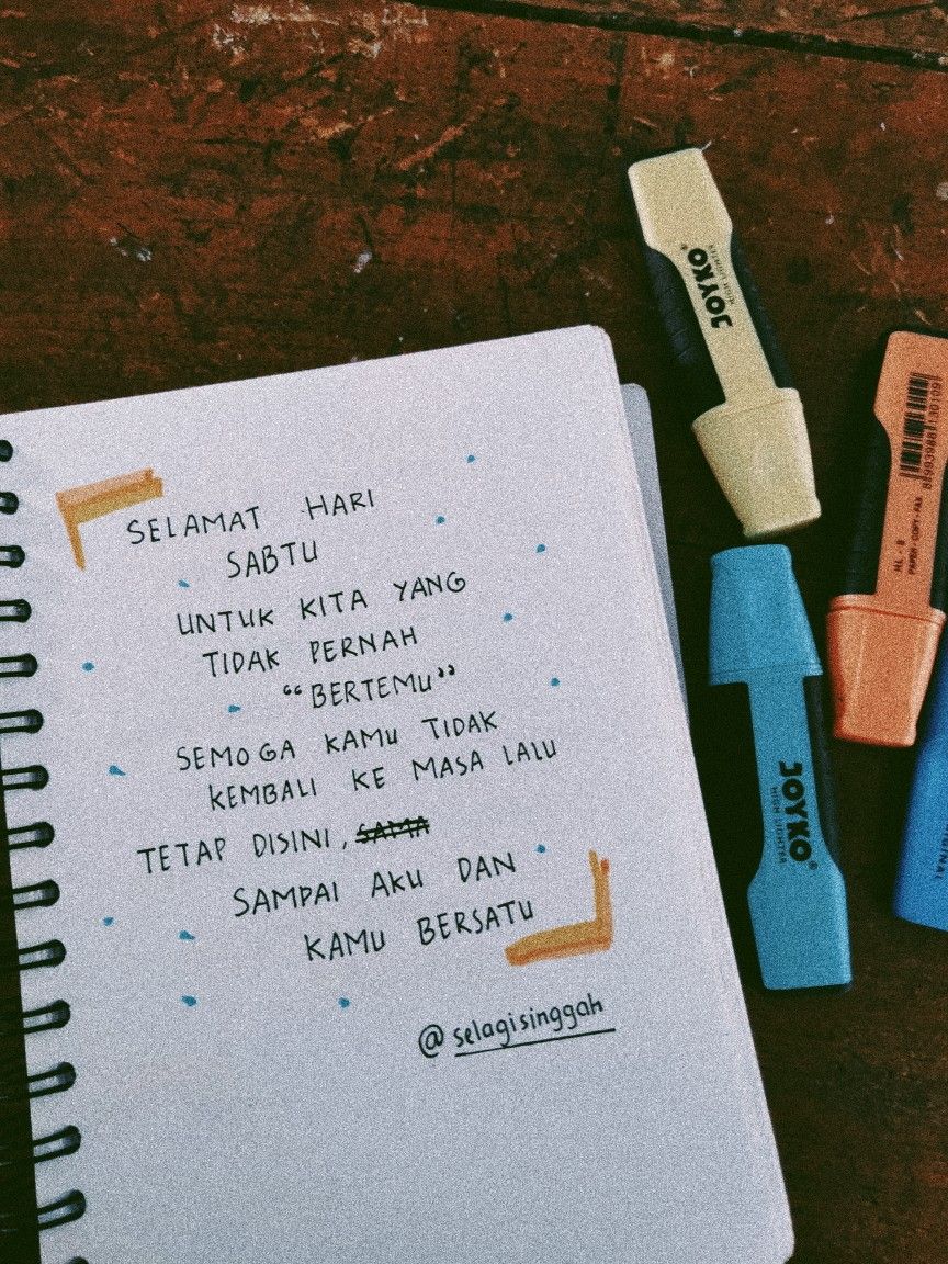 Quotes Hari Sabtu - KibrisPDR