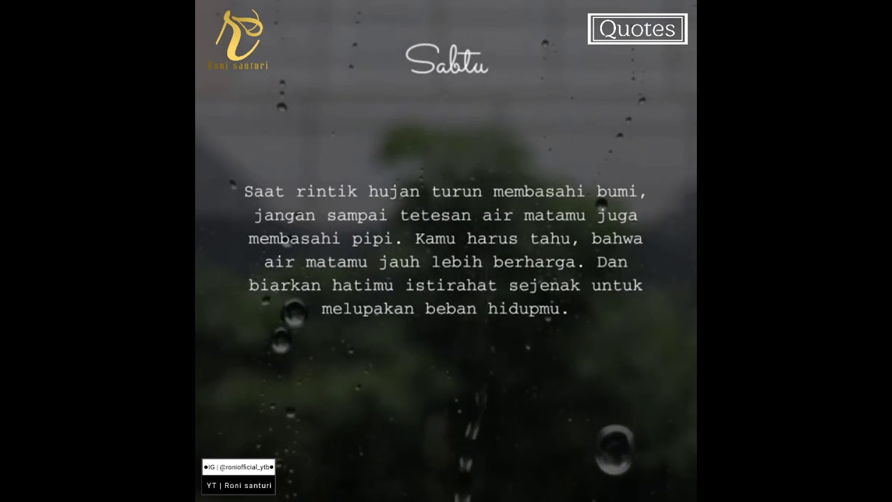 Detail Quotes Hari Sabtu Nomer 38