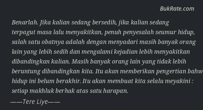 Detail Quotes Ibu Tere Liye Nomer 19