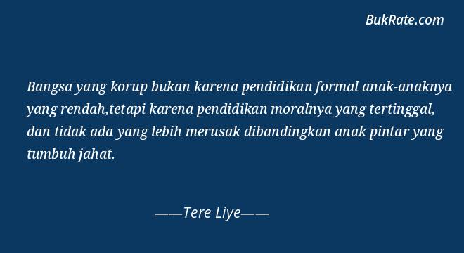 Detail Quotes Ibu Tere Liye Nomer 20