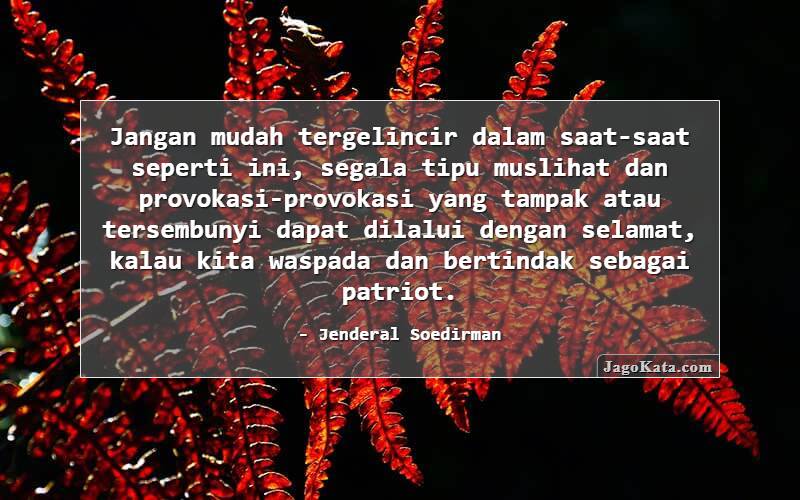 Detail Quotes Jendral Sudirman Nomer 22