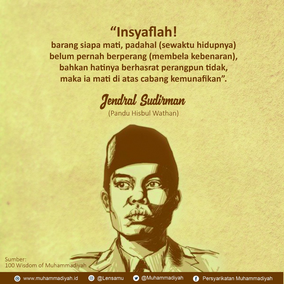 Detail Quotes Jendral Sudirman Nomer 4