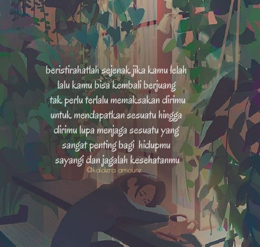 Detail Quotes Lelah Bekerja Nomer 19