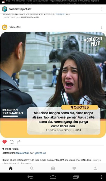 Detail Quotes London Love Story Nomer 17