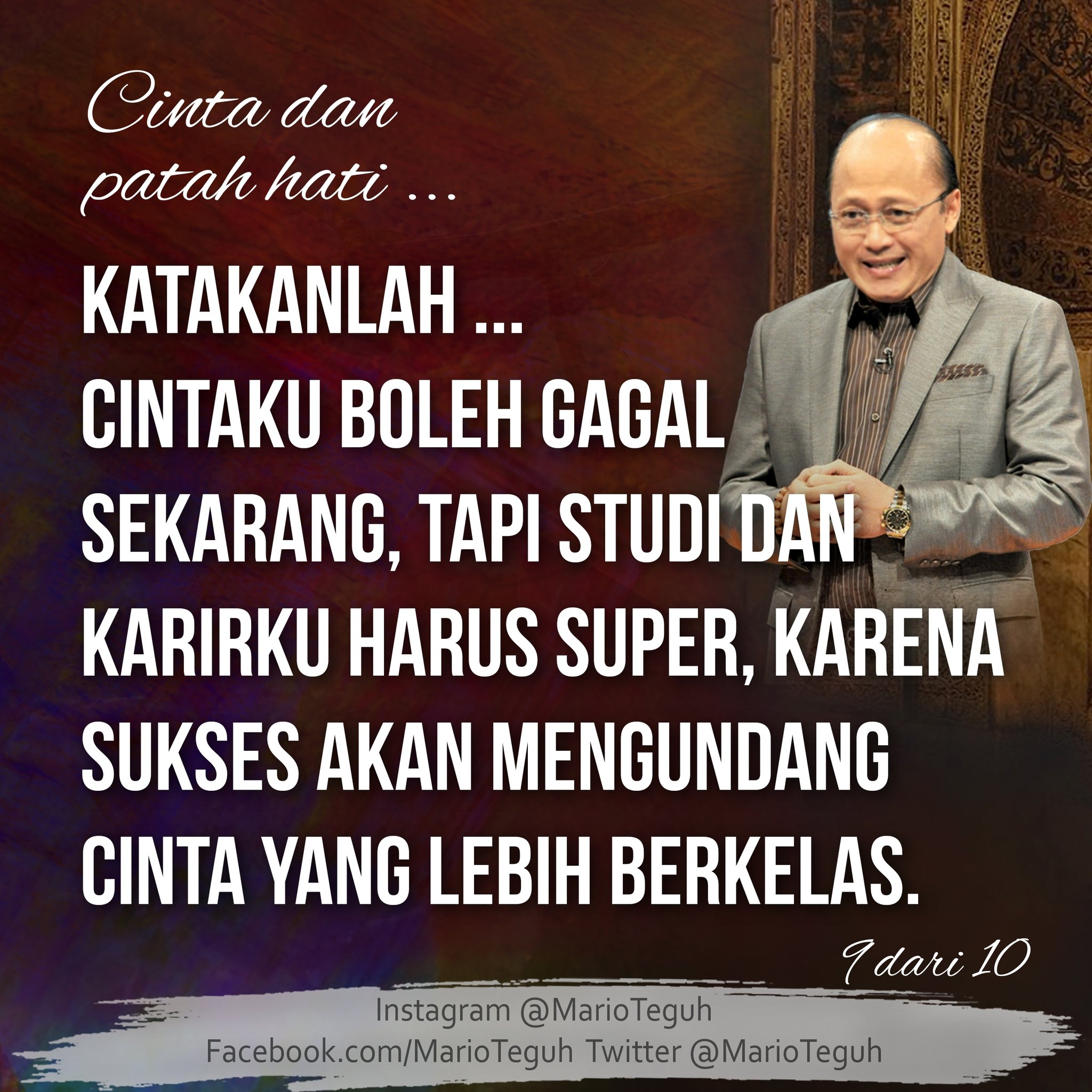 Detail Quotes Mario Teguh Tentang Cinta Nomer 14