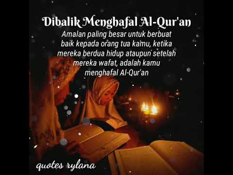 Detail Quotes Menghafal Al Quran Nomer 24