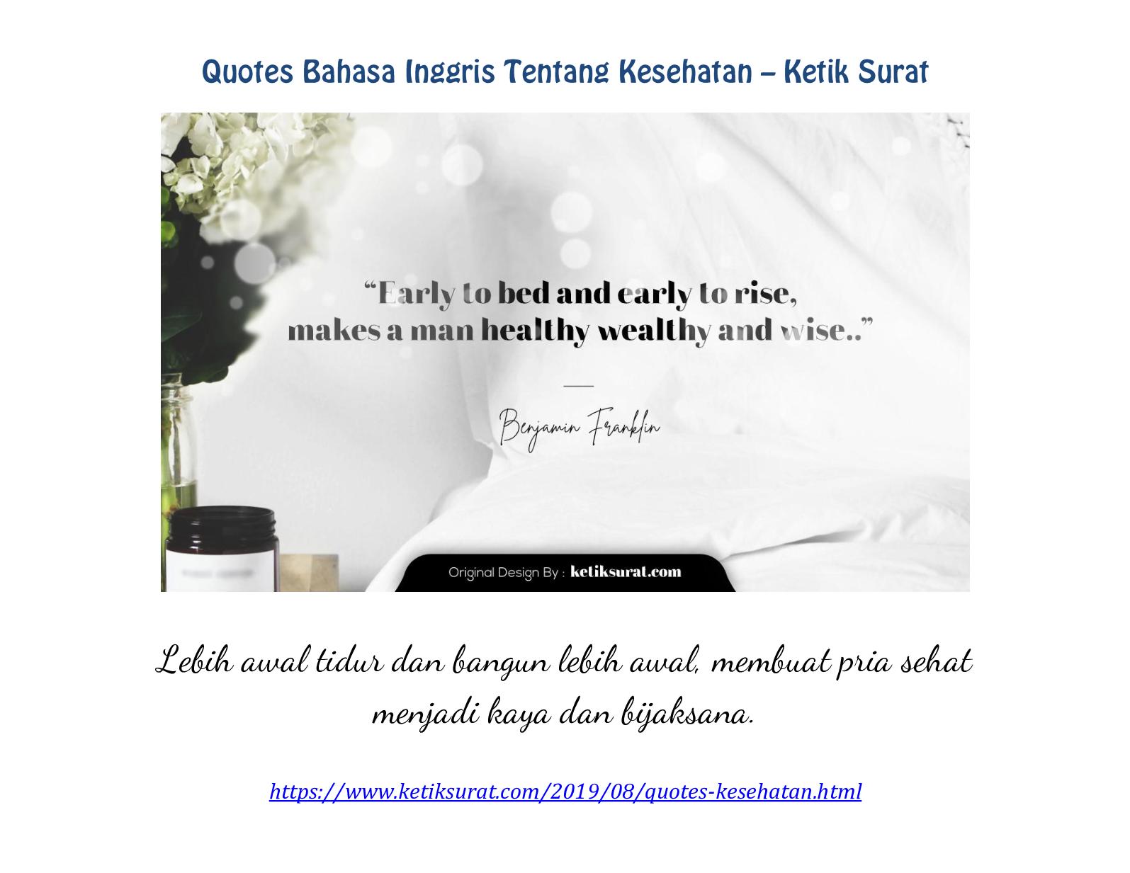 Detail Quotes Menjaga Kesehatan Nomer 5