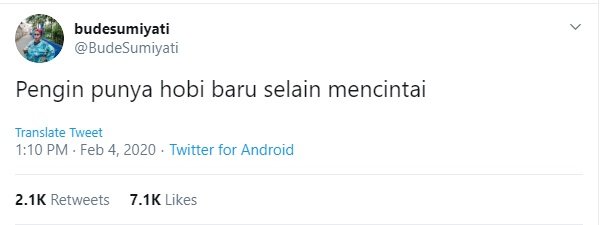 Detail Quotes Nyeleneh Twitter Nomer 21