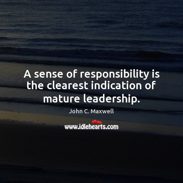 Detail Quotes On Being Mature And Responsible Nomer 41