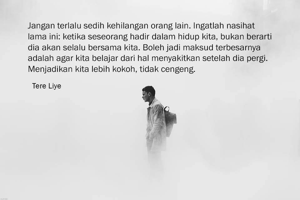 Quotes Pergi Tere Liye - KibrisPDR