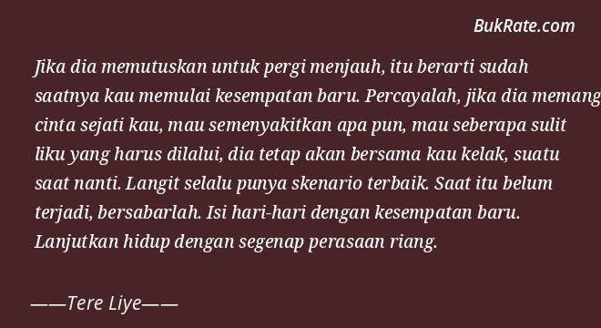 Detail Quotes Pergi Tere Liye Nomer 23