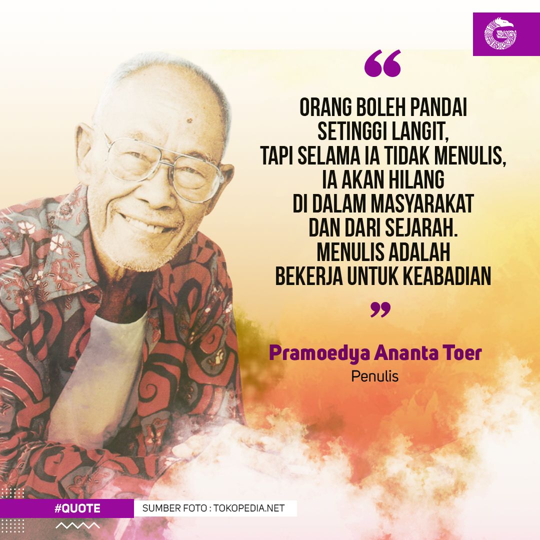 Detail Quotes Pramoedya Ananta Toer Nomer 28