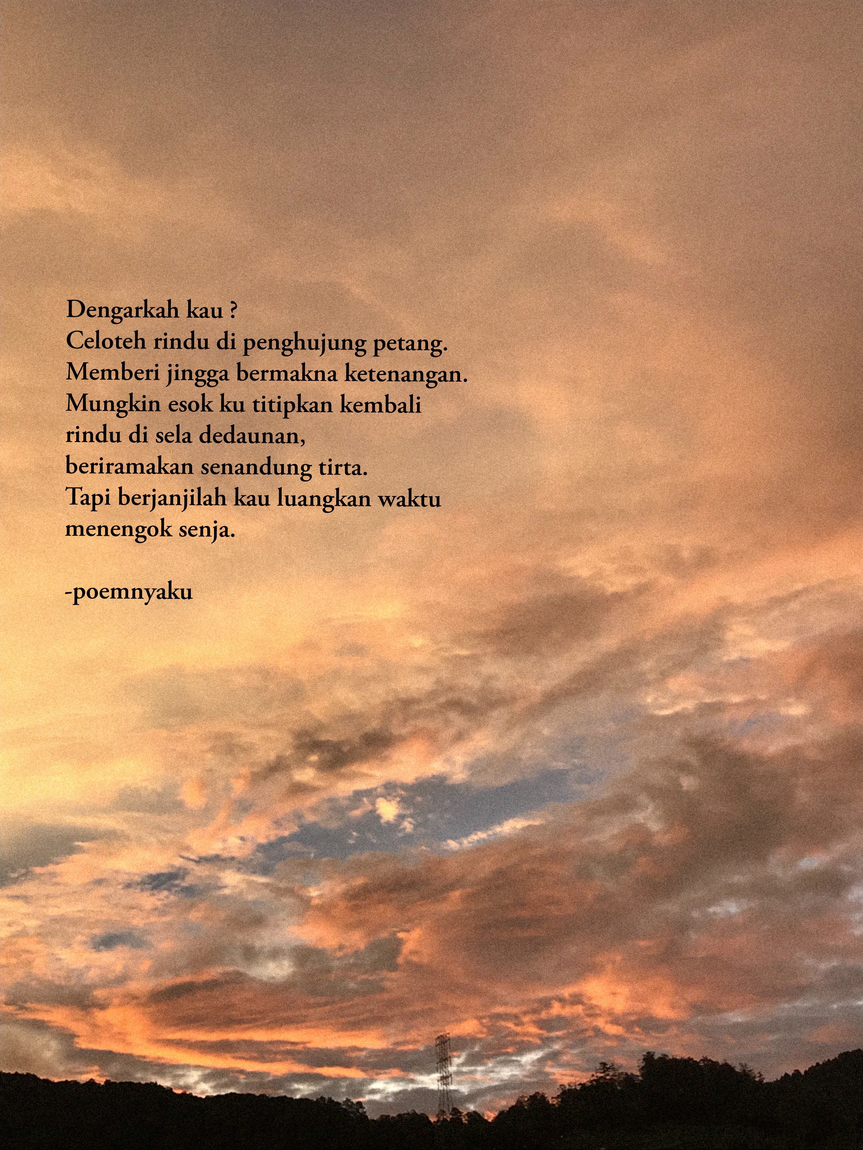 Quotes Senja Dan Rindu - KibrisPDR