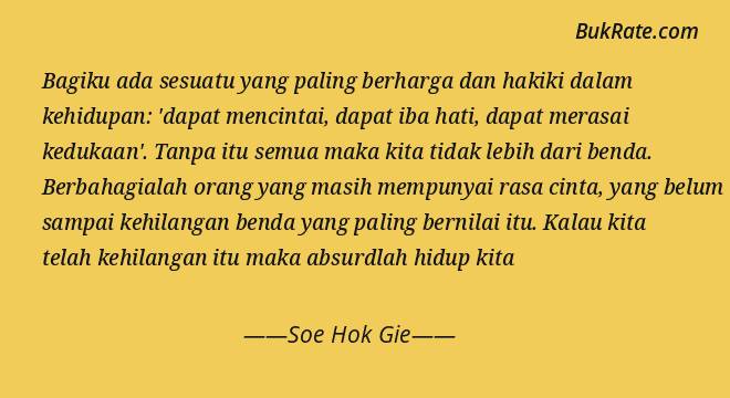 Detail Quotes Soe Hok Gie Tentang Gunung Nomer 10