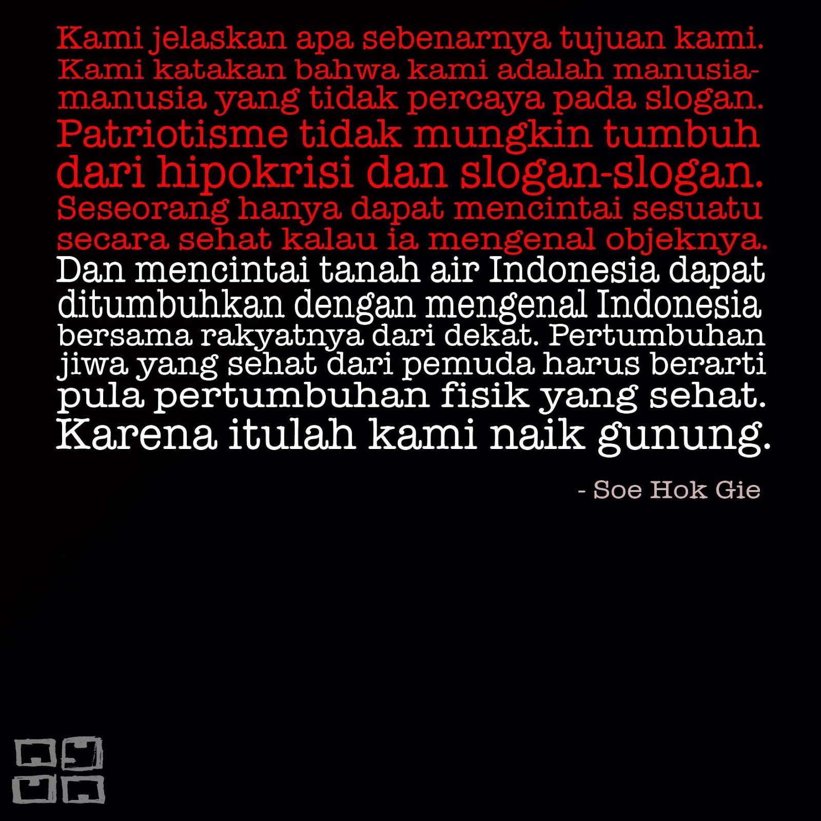 Detail Quotes Soe Hok Gie Tentang Gunung Nomer 6