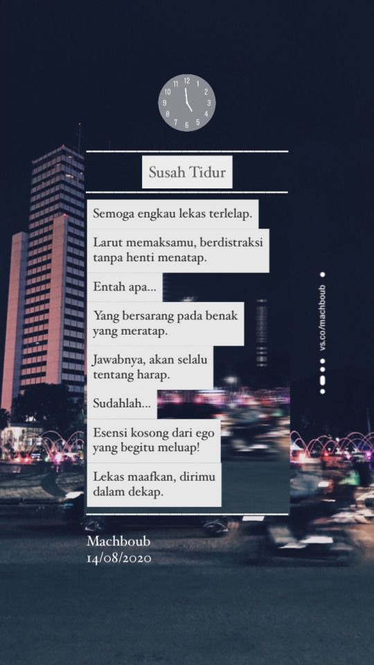 Quotes Susah Tidur - KibrisPDR