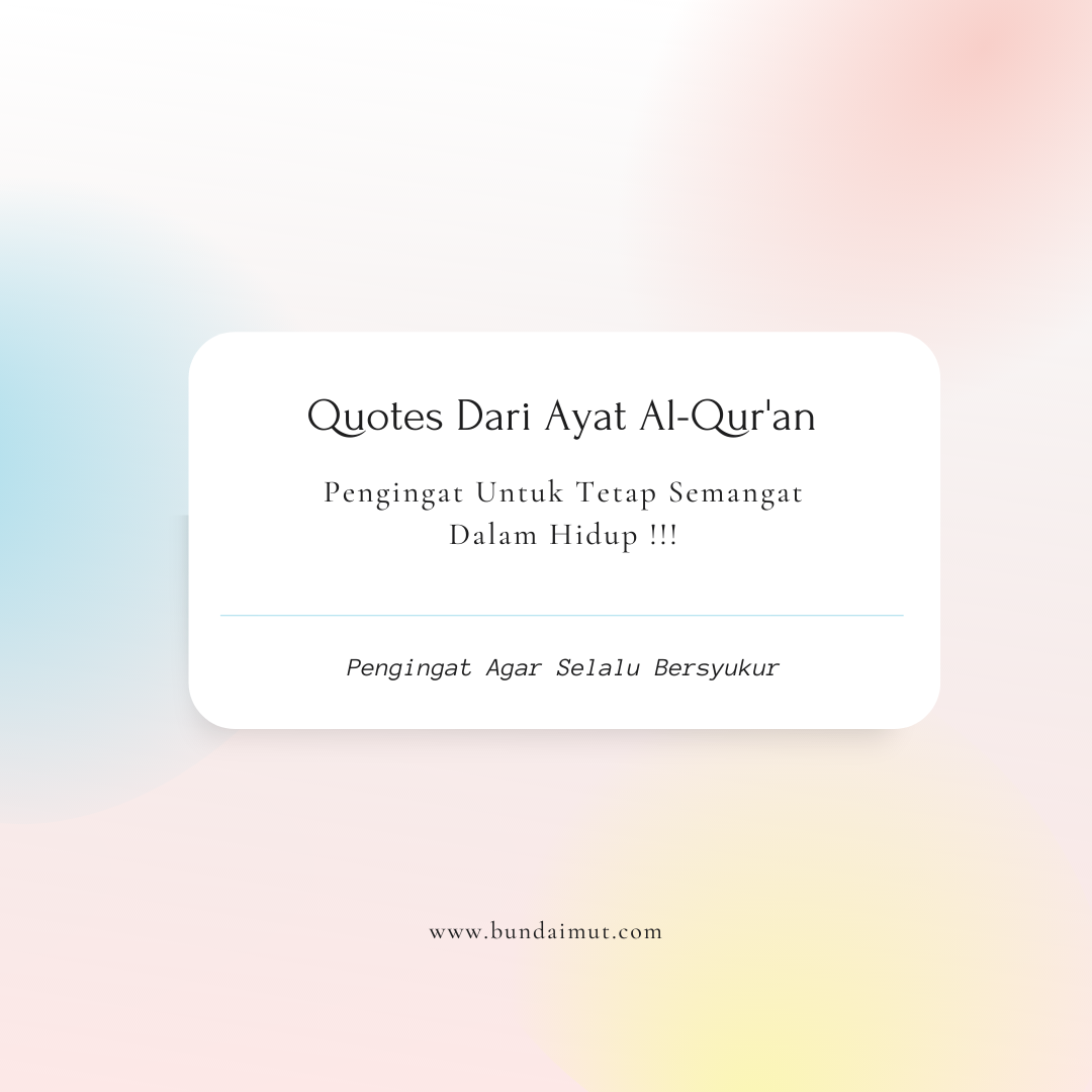 Detail Quotes Tentang Al Quran Nomer 25