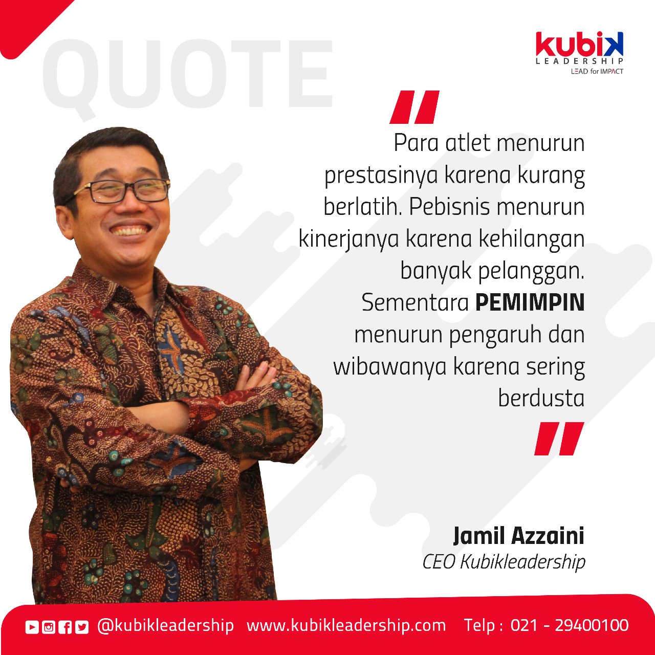 Detail Quotes Tentang Kepemimpinan Nomer 35