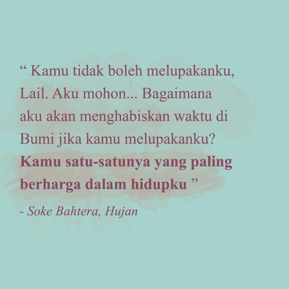 Detail Quotes Tere Liye Hujan Nomer 13