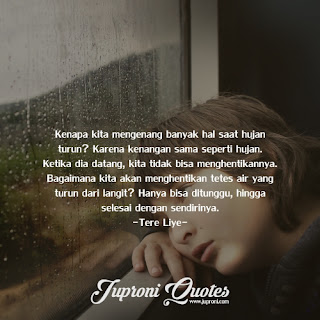 Detail Quotes Tere Liye Hujan Nomer 19