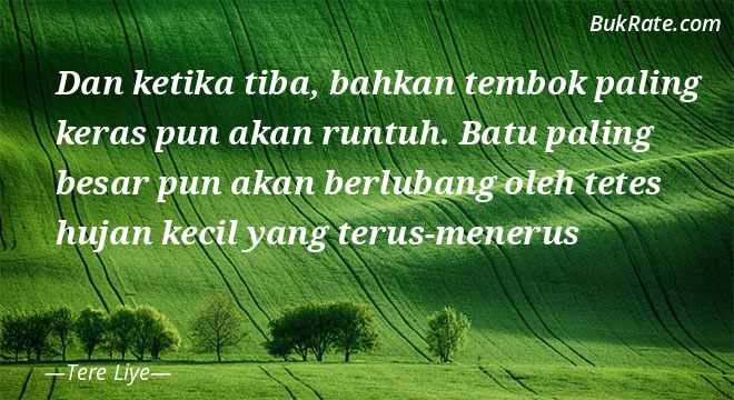 Detail Quotes Tere Liye Hujan Nomer 41