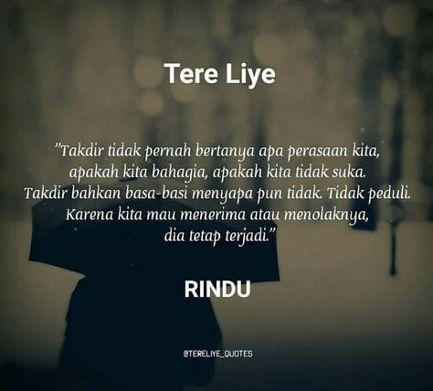 Quotes Tere Liye Rindu - KibrisPDR