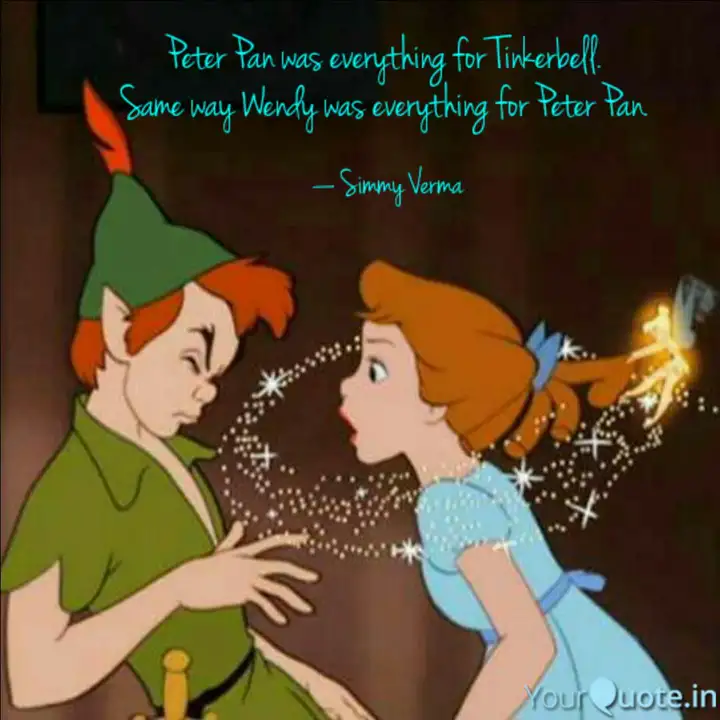 Detail Quotes Tinkerbell Peter Pan Nomer 8
