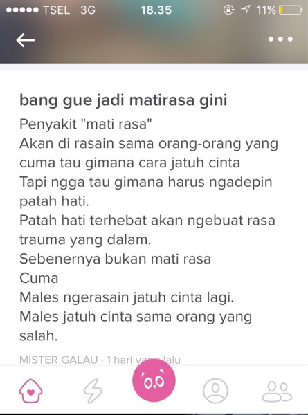 Detail Quotes Trauma Cinta Nomer 30