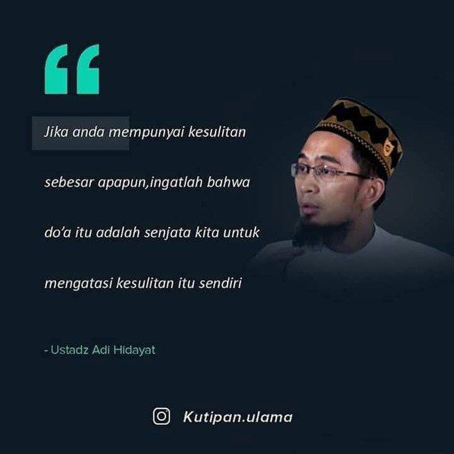 Detail Quotes Ustadz Adi Hidayat Nomer 35