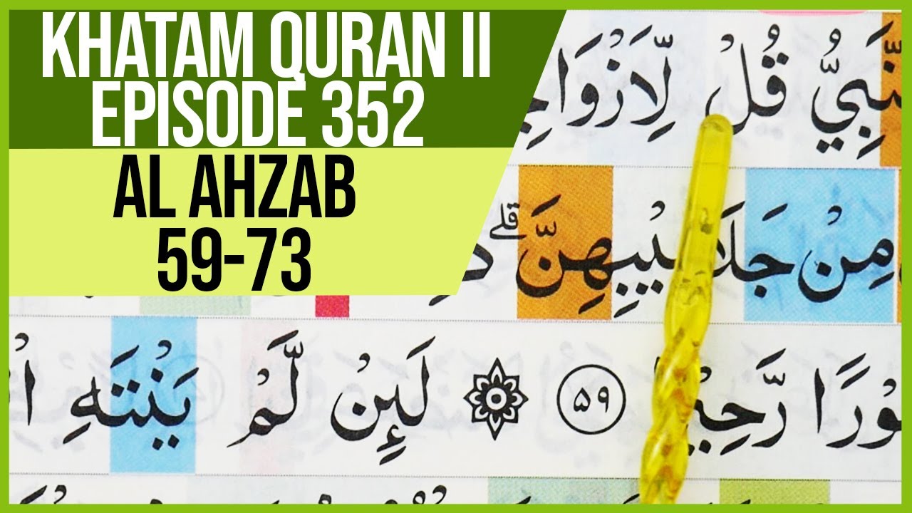 Detail Quran Surat Al Ahzab Ayat 59 Nomer 36
