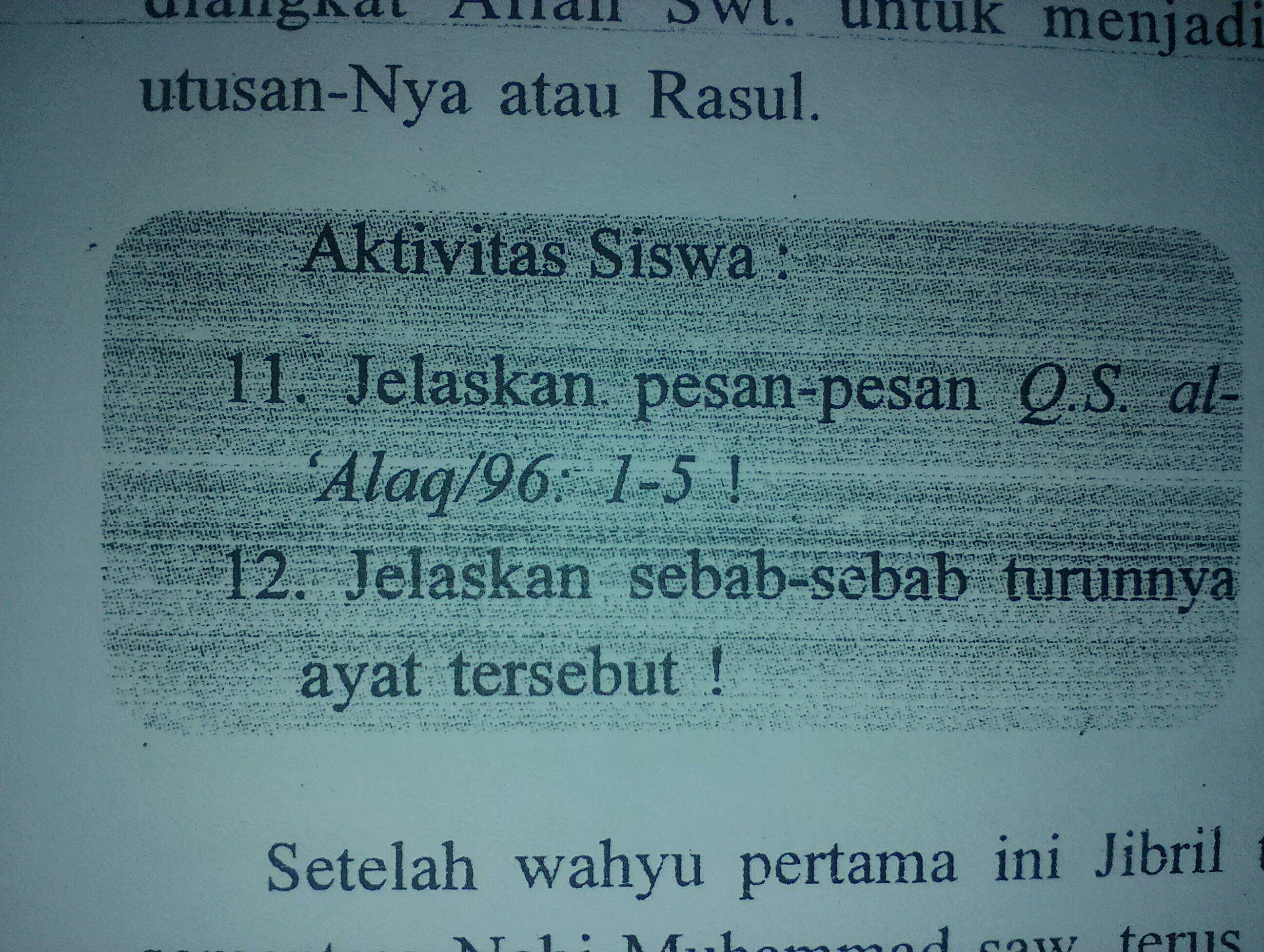 Detail Quran Surat Al Alaq 1 5 Nomer 47