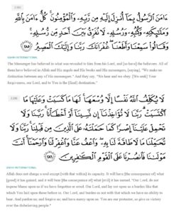 Detail Quran Surat Al Baqarah Ayat 286 Nomer 13