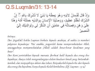 Detail Quran Surat Al Luqman Ayat 14 Nomer 34