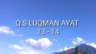 Detail Quran Surat Al Luqman Ayat 14 Nomer 53