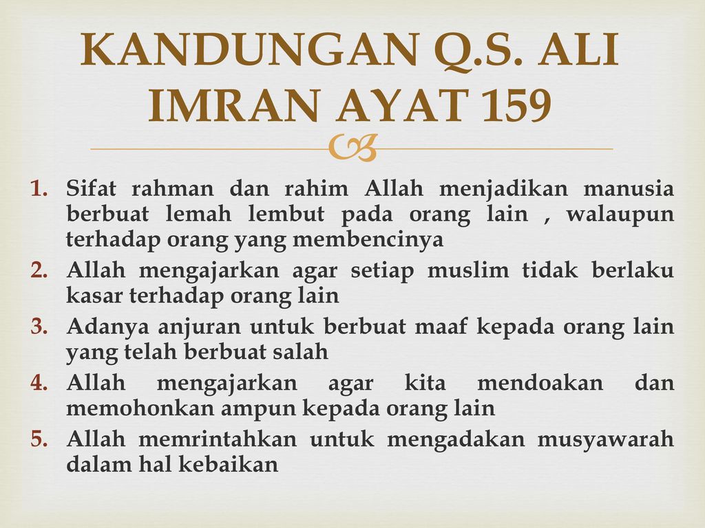 Detail Quran Surat Ali Imran Ayat 159 Nomer 35