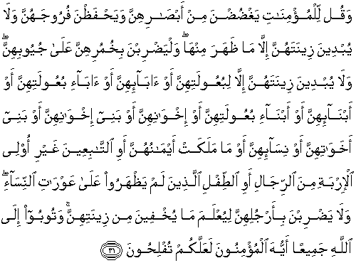 Detail Quran Surat An Nur Ayat 32 Nomer 22
