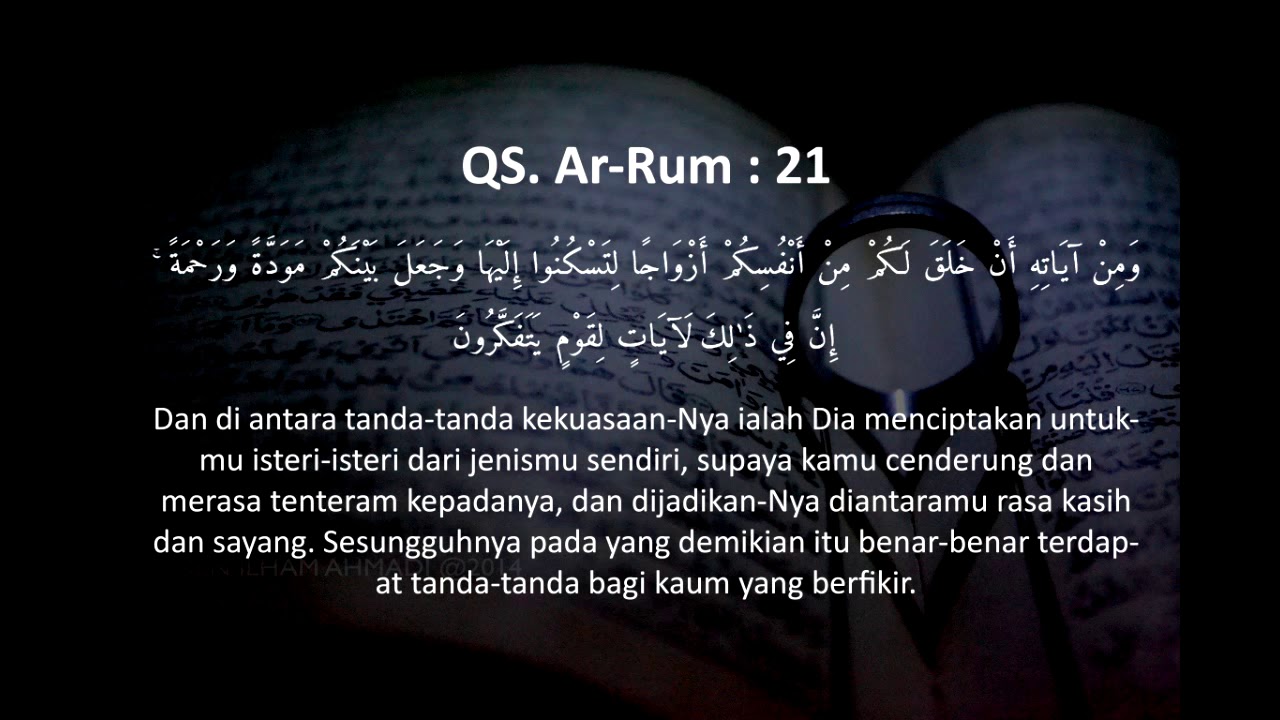 Download Quran Surat Ar Rum Ayat 21 Nomer 3
