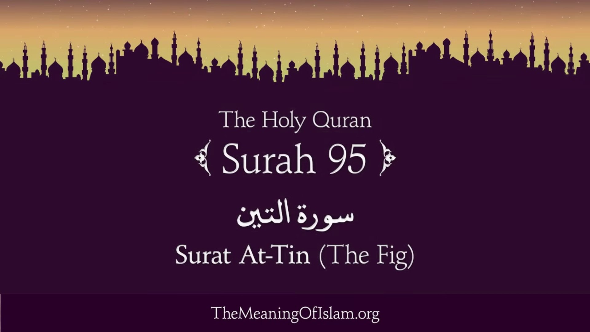 Detail Quran Surat At Tin Nomer 50