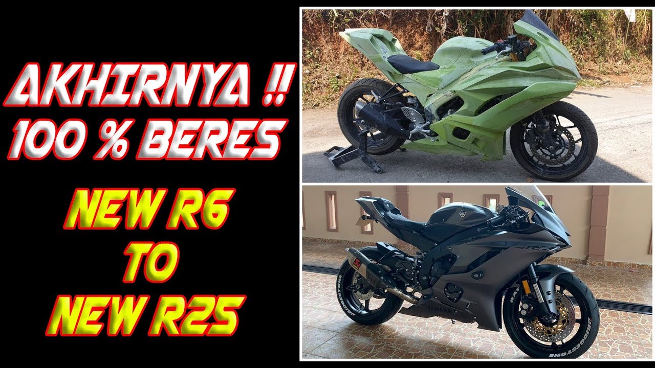 Detail R6 Modifikasi Nomer 43