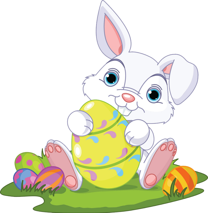 Detail Rabbit Clipart Transparent Background Nomer 20