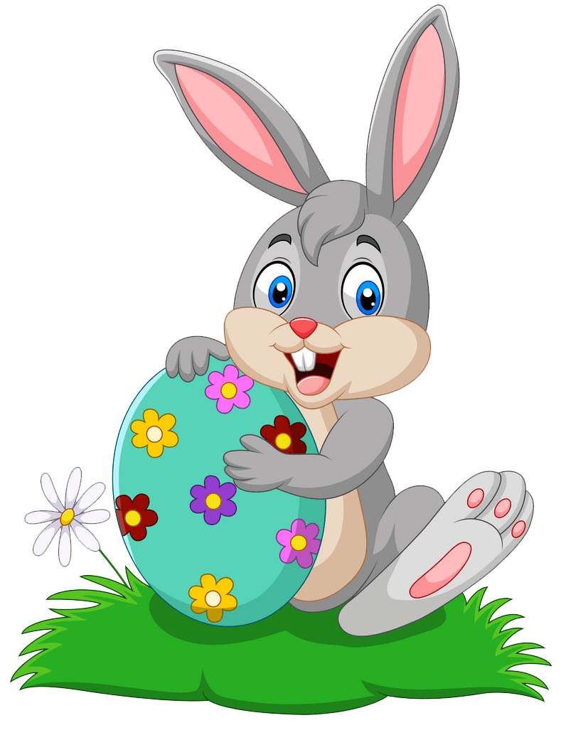 Detail Rabbit Clipart Transparent Background Nomer 39