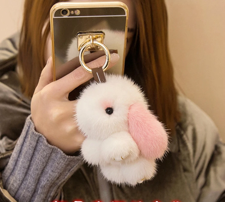 Detail Rabbit Keychain Fur Nomer 3