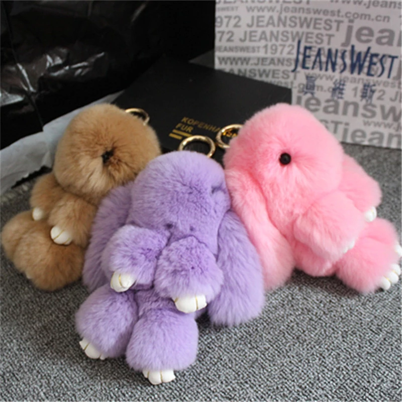 Detail Rabbit Keychain Fur Nomer 37