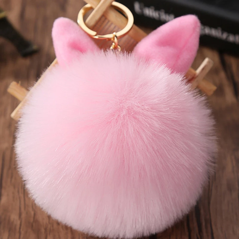 Detail Rabbit Keychain Fur Nomer 38