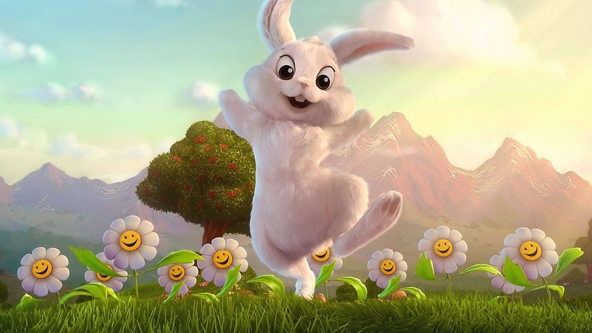 Detail Rabbit Wallpaper Hd Nomer 13