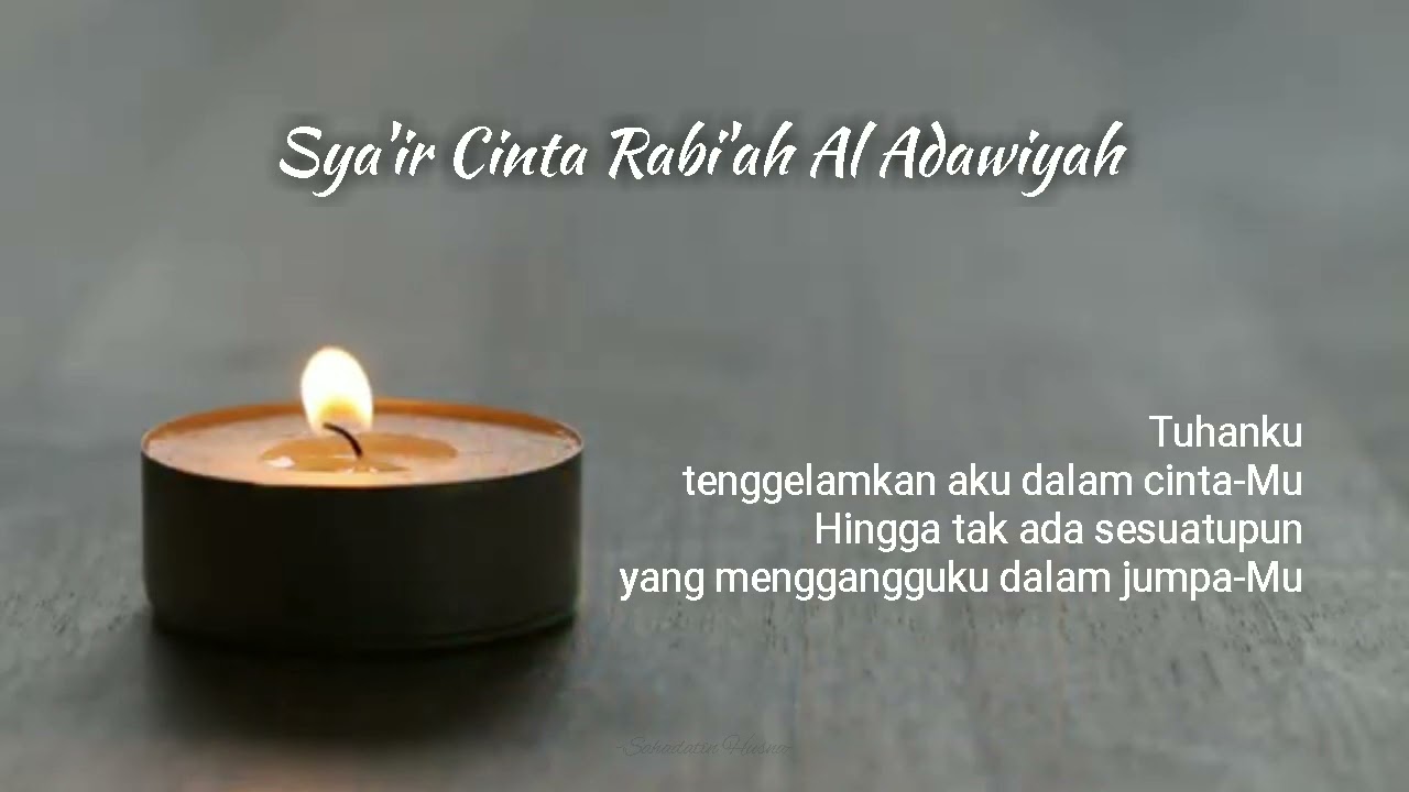 Detail Rabiah Al Adawiyah Quotes Nomer 38