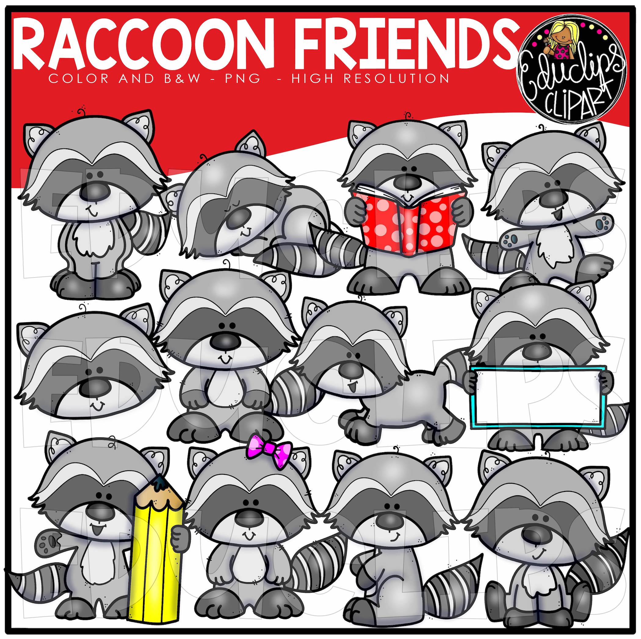 Detail Raccoon Clipart Nomer 46